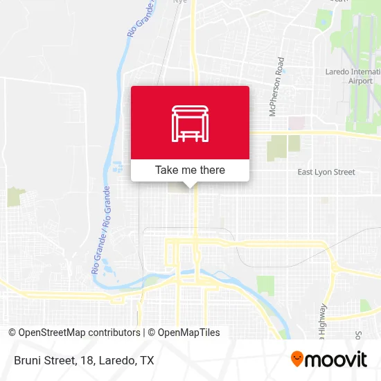 Bruni Street, 18 map