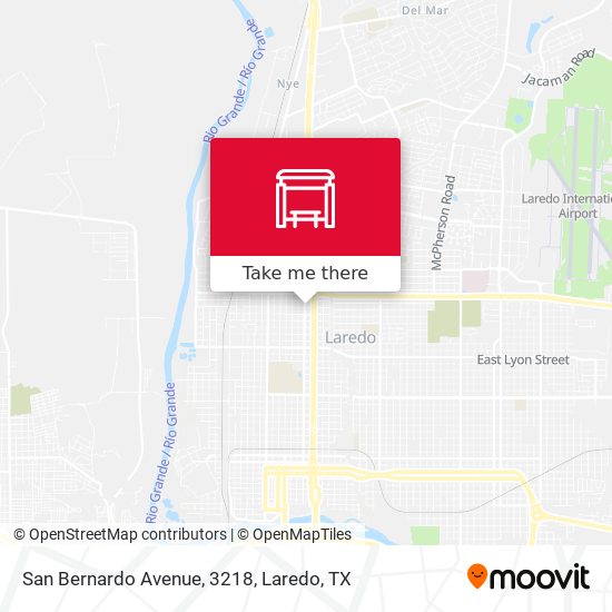 San Bernardo Avenue, 3218 map