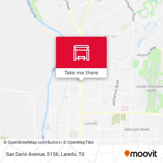 San Dario Avenue, 5156 map