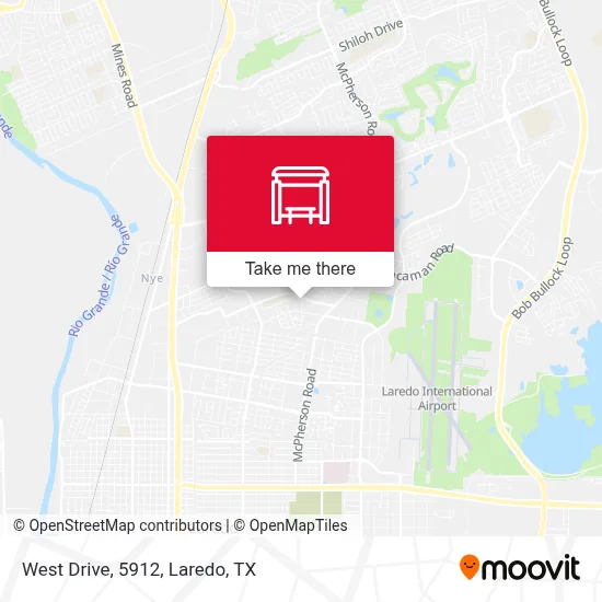 West Drive, 5912 map