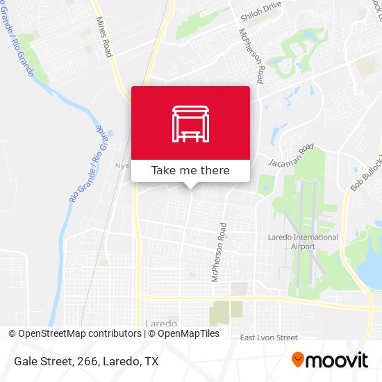 Gale Street, 266 map
