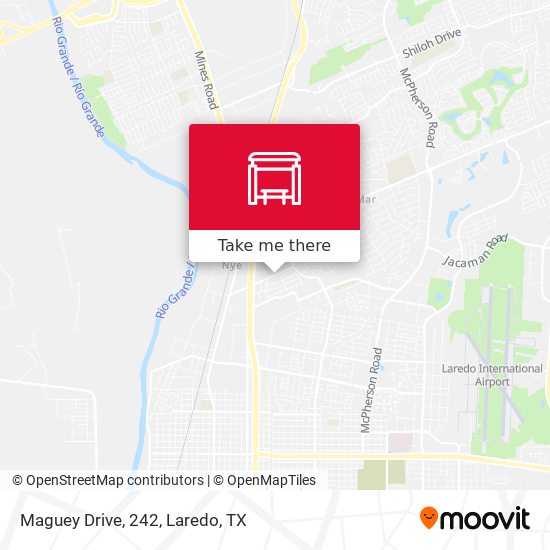 Maguey Drive, 242 map