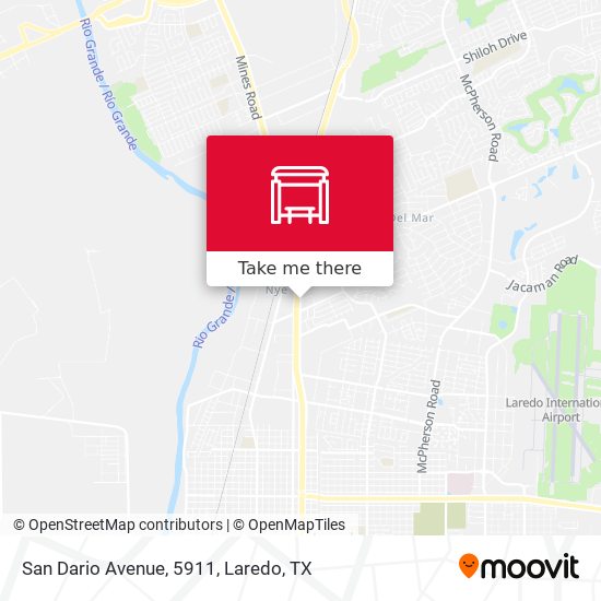 San Dario Avenue, 5911 map