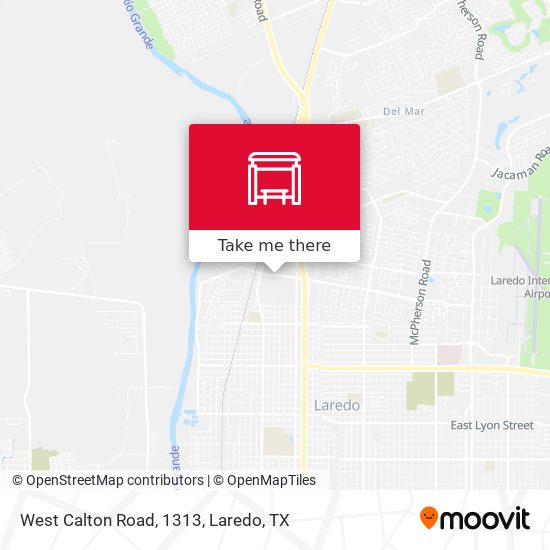 Mapa de West Calton Road, 1313