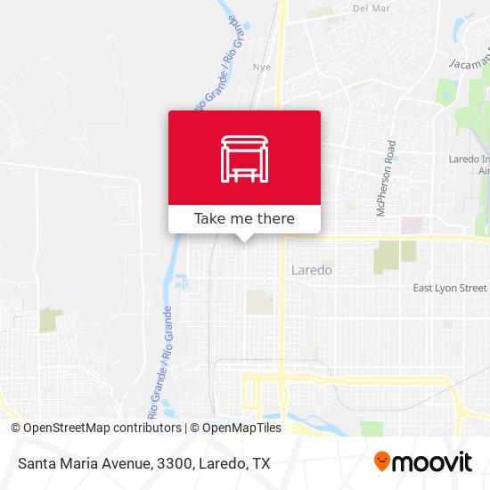 Santa Maria Avenue, 3300 map