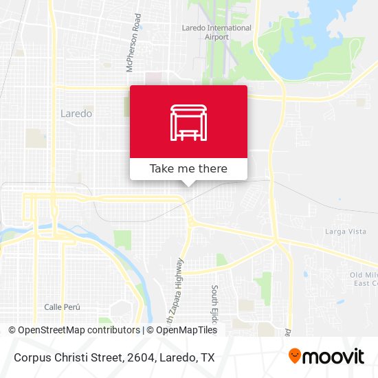 Corpus Christi Street, 2604 map