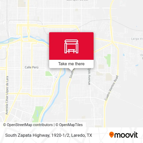 South Zapata Highway, 1920-1/2 map
