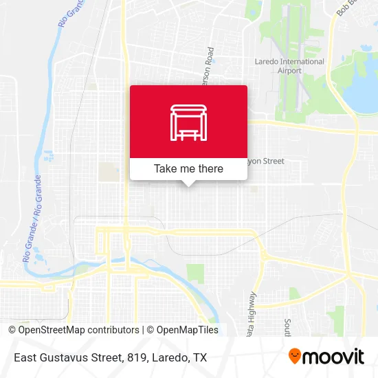 Mapa de East Gustavus Street, 819