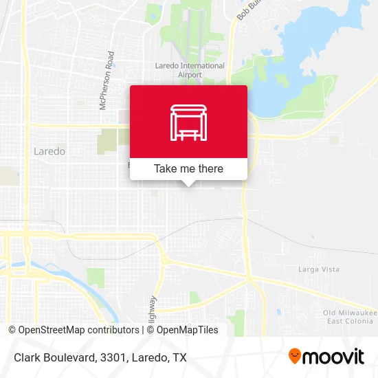 Clark Boulevard, 3301 map