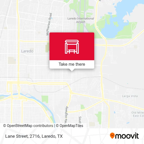 Lane Street, 2716 map