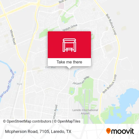 Mapa de Mcpherson Road, 7105
