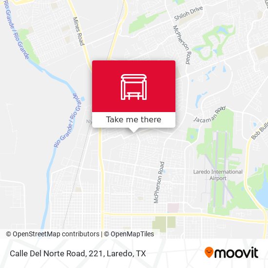 Calle Del Norte Road, 221 map