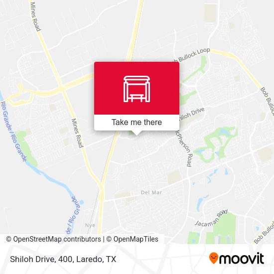 Shiloh Drive, 400 map