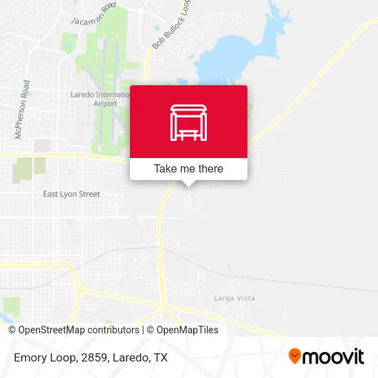 Emory Loop, 2859 map