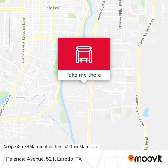 Palencia Avenue, 521 map