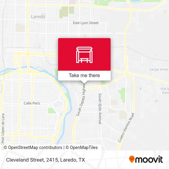 Cleveland Street, 2415 map
