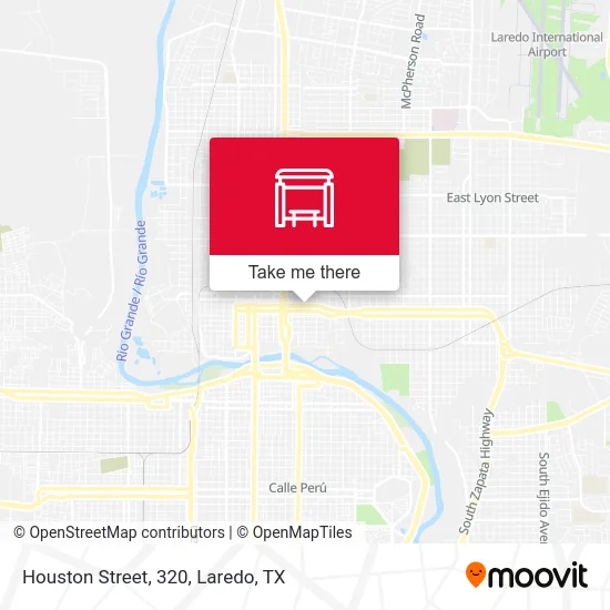 Houston Street, 320 map