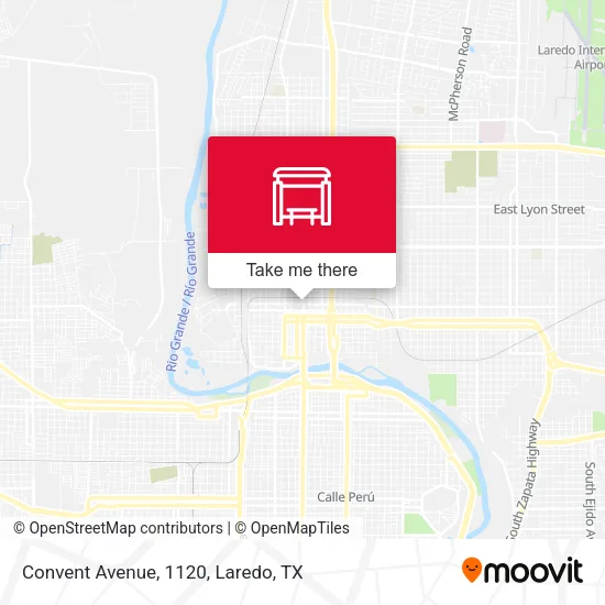 Convent Avenue, 1120 map