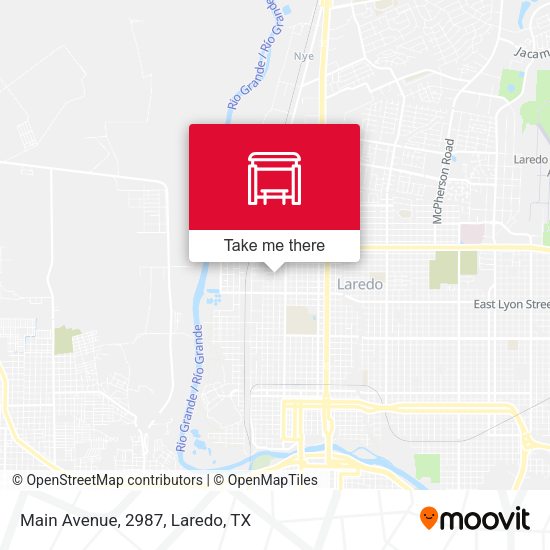 Main Avenue, 2987 map