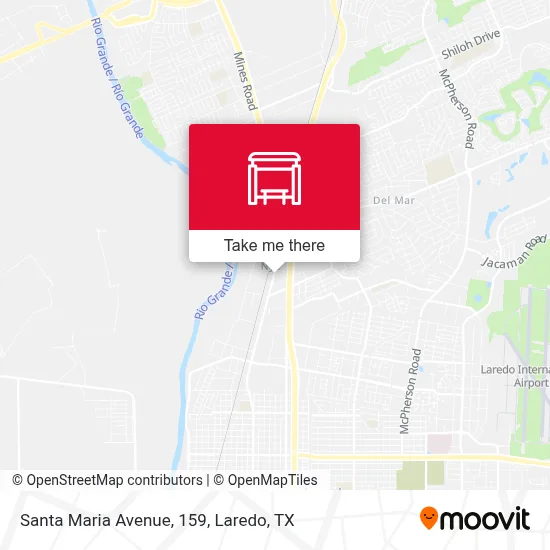 Santa Maria Avenue, 159 map