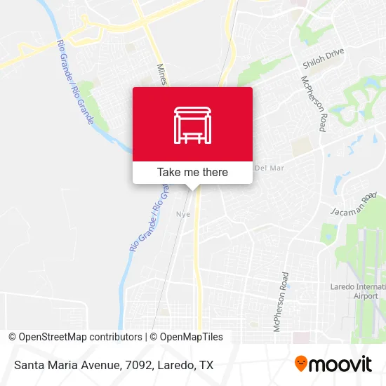 Santa Maria Avenue, 7092 map