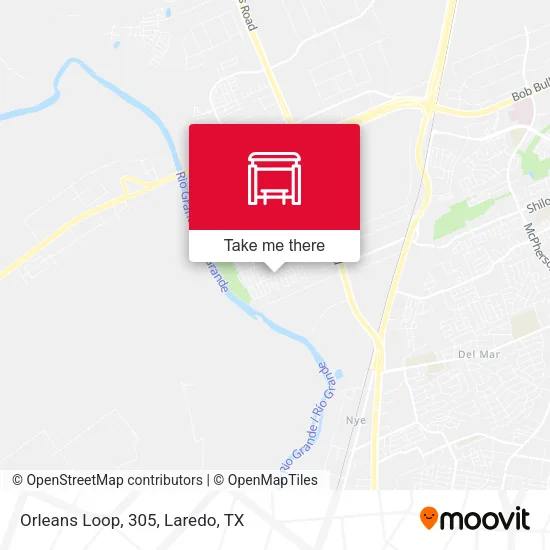 Orleans Loop, 305 map