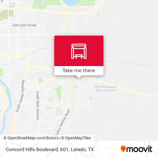 Concord Hills Boulevard, 601 map