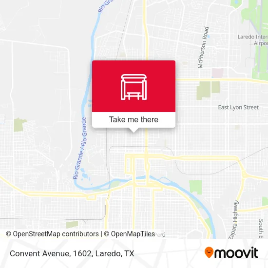Convent Avenue, 1602 map