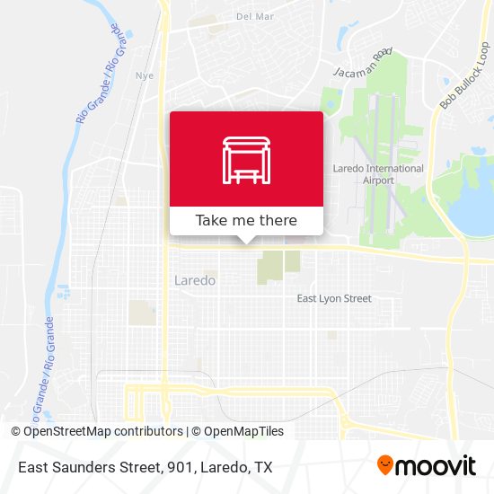 Mapa de East Saunders Street, 901