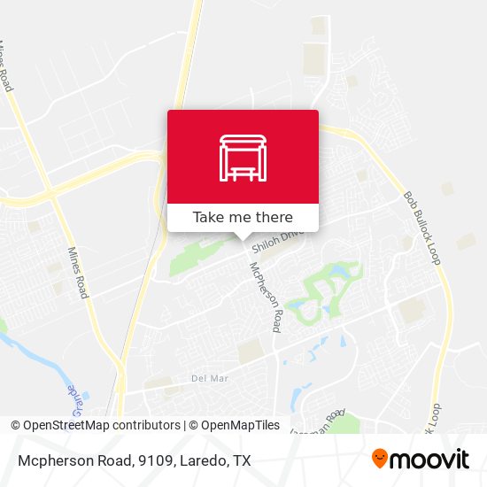 Mapa de Mcpherson Road, 9109