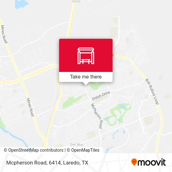Mapa de Mcpherson Road, 6414
