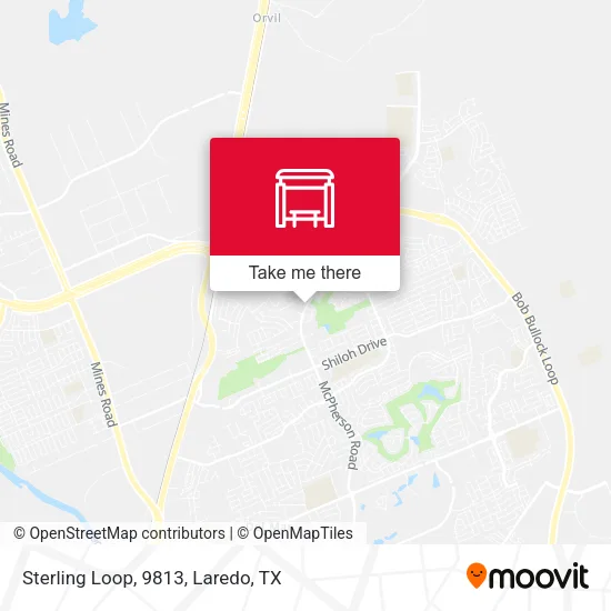 Mapa de Sterling Loop, 9813
