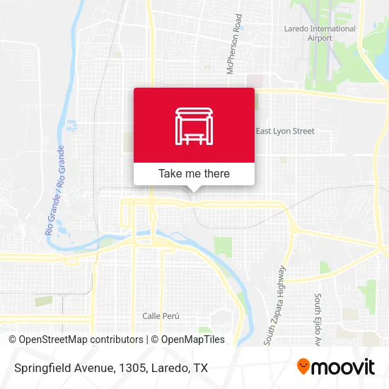 Springfield Avenue, 1305 map