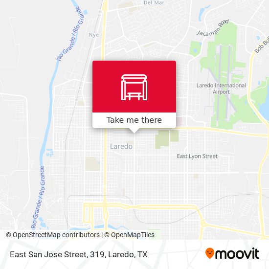 Mapa de East San Jose Street, 319