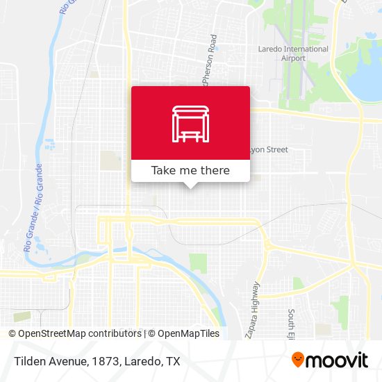 Tilden Avenue, 1873 map