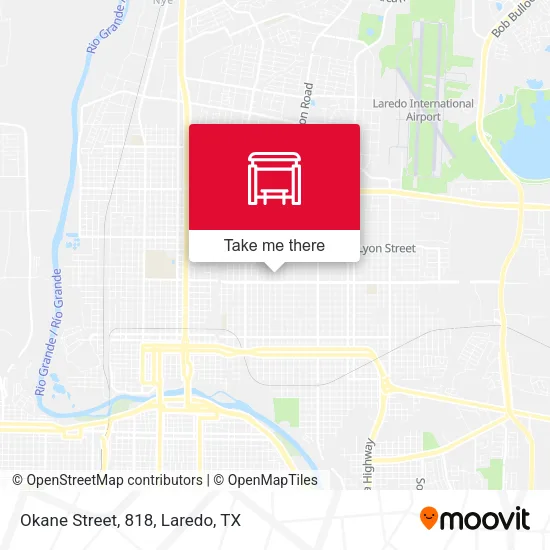 Okane Street, 818 map