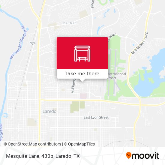 Mesquite Lane, 430b map