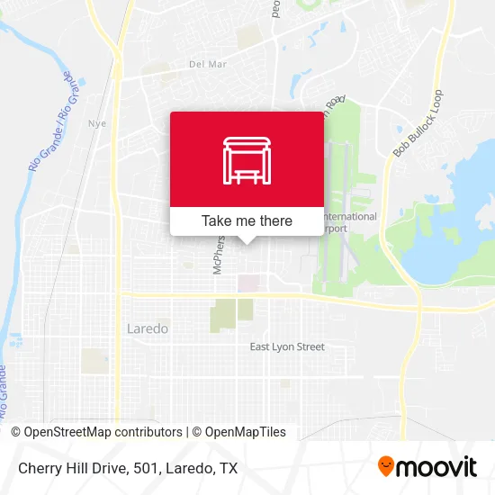 Mapa de Cherry Hill Drive, 501