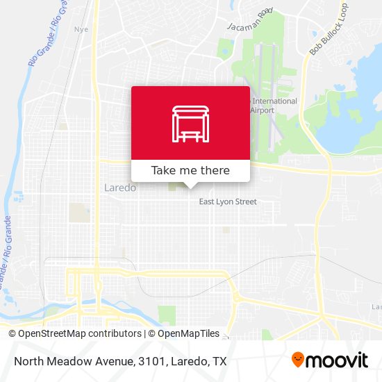 Mapa de North Meadow Avenue, 3101