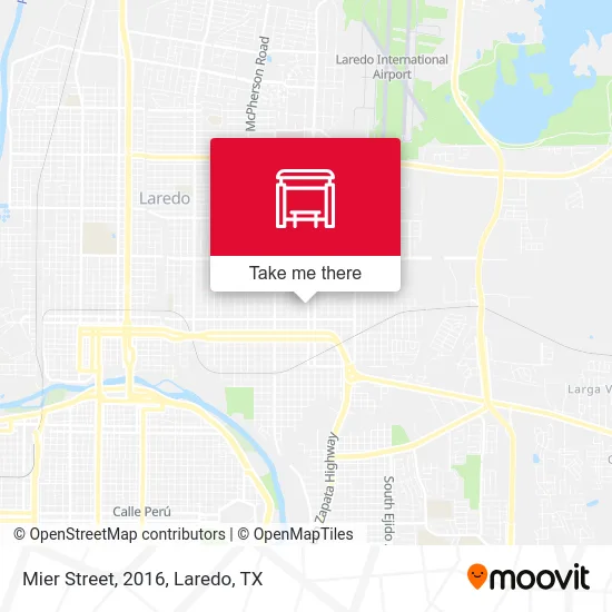 Mier Street, 2016 map