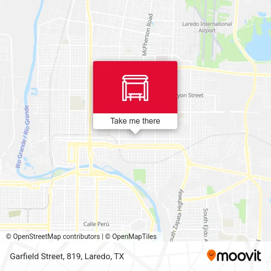 Mapa de Garfield Street, 819