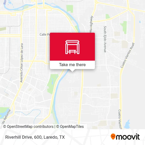 Riverhill Drive, 600 map