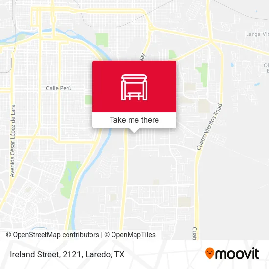 Mapa de Ireland Street, 2121