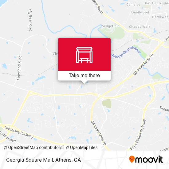 Georgia Square Mall map