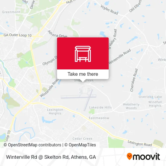 Mapa de Winterville Rd @ Skelton Rd