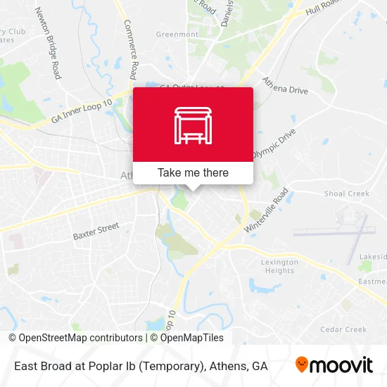 East Broad at Poplar Ib (Temporary) map