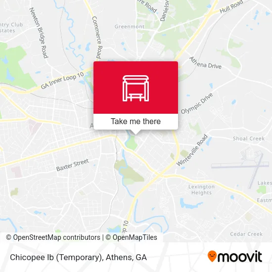 Chicopee Ib (Temporary) map