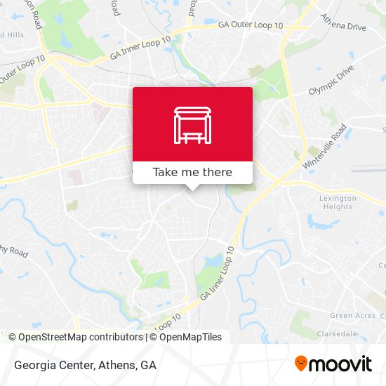 Mapa de Georgia Center