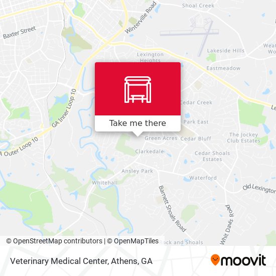 Mapa de Veterinary Medical Center