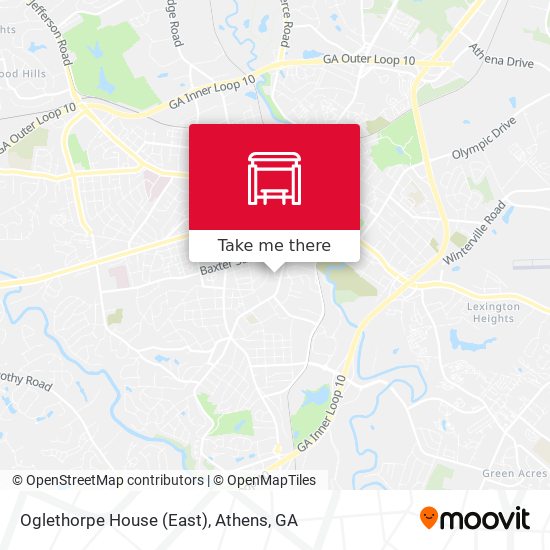 Oglethorpe House (East) map